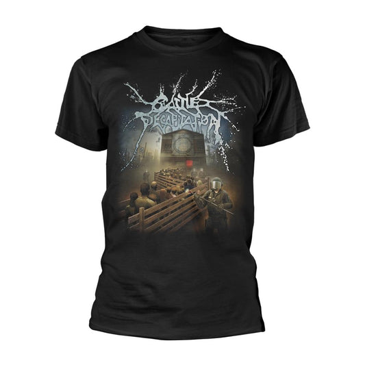 Black - Front - Cattle Decapitation Unisex Adult The Harvest Floor T-Shirt