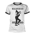 White - Front - Madness Unisex Adult Dancing Walt T-Shirt