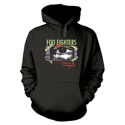 Black - Front - Foo Fighters Unisex Adult Medicine At Midnight Tape Hoodie