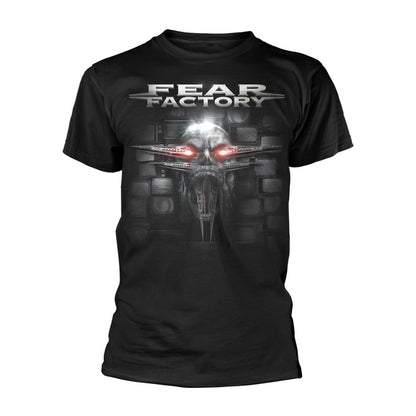 Black - Front - Fear Factory Unisex Adult Soul T-Shirt