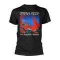 Black - Front - Uriah Heep Unisex Adult The Magicians Birthday T-Shirt
