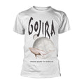 White - Front - Gojira Unisex Adult Whale From Mars T-Shirt