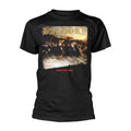 Black - Front - Bathory Unisex Adult Blood Fire Death Back Print T-Shirt
