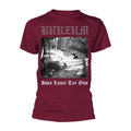 Maroon - Front - Burzum Unisex Adult Hvis Lyset Tar Oss T-Shirt