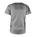 Grey - Back - R.E.M Unisex Adult Automatic T-Shirt