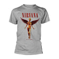 Grey - Front - Nirvana Unisex Adult In Utero T-Shirt