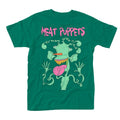 Green - Front - Meat Puppet Unisex Adult Monster T-Shirt