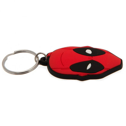 Red-Black - Side - Deadpool Face Keyring