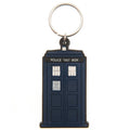 Blue - Back - Doctor Who Tardis Keyring
