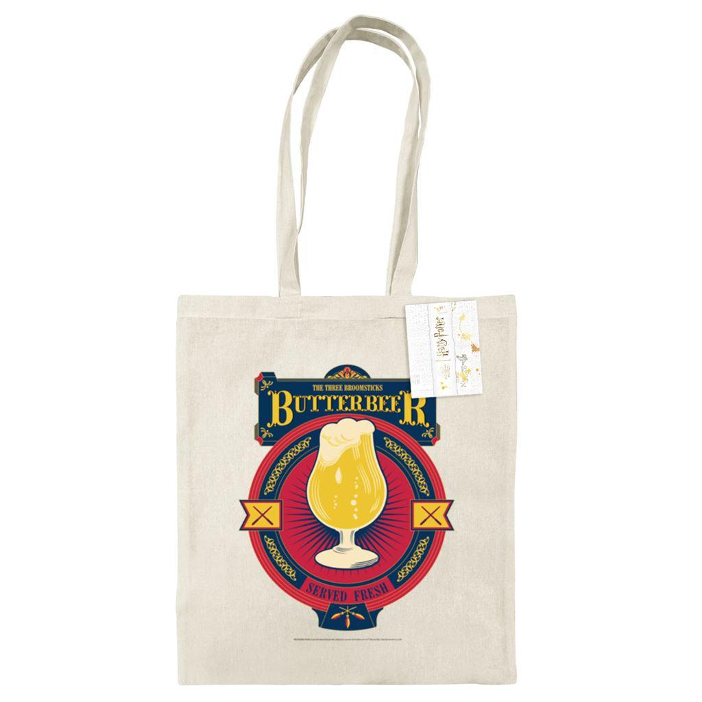 Natural - Front - Harry Potter Butterbeer Cream Tote Bag