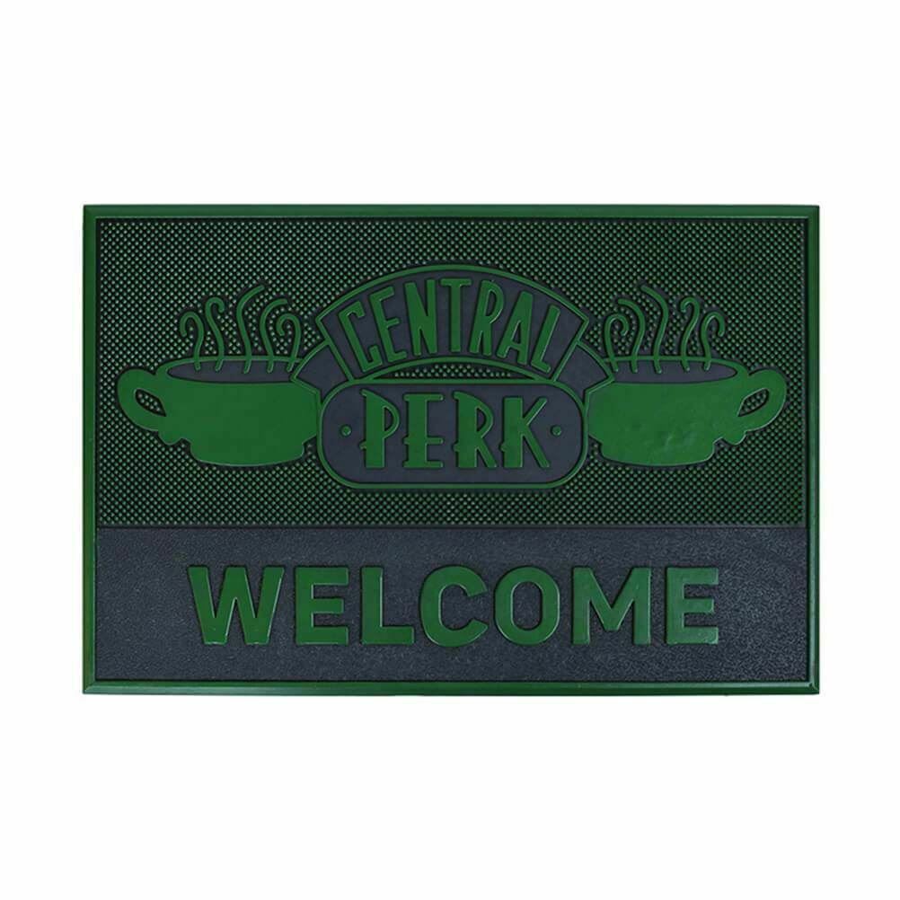 Green-Grey - Front - Friends Rubber Central Perk Door Mat