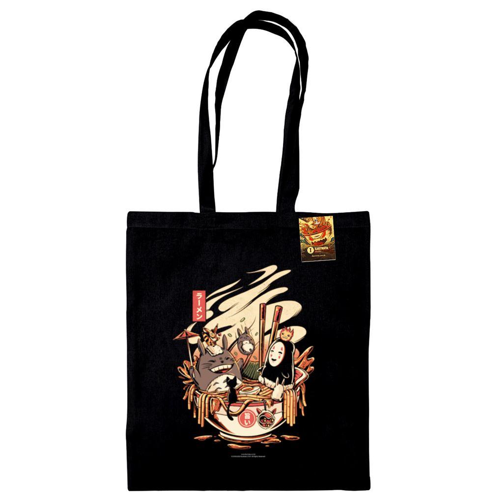 Black - Front - Ilustrata Ramen Pool Party Tote Bag