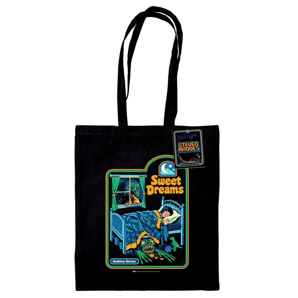Black - Front - Steven Rhodes Sweet Dreams Tote Bag