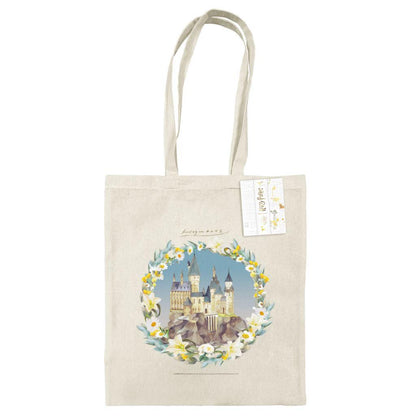 Natural - Front - Harry Potter Hogwarts Tote Bag