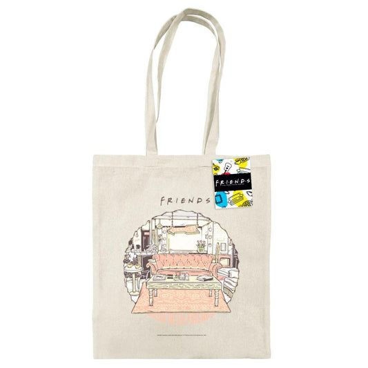 Natural - Front - Friends Chillin´ With Friends Tote Bag