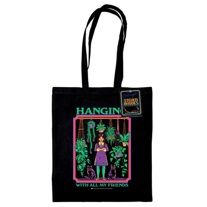 Black - Front - Steven Rhodes Hanging With All Of My Friends Tote Bag
