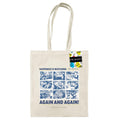 Natural - Front - Friends Happiness Is Watching Friends Tote Bag