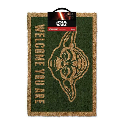 Green-Brown - Back - Star Wars Yoda Door Mat