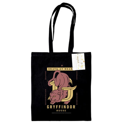 Black - Front - Harry Potter Gryffindor Tote Bag