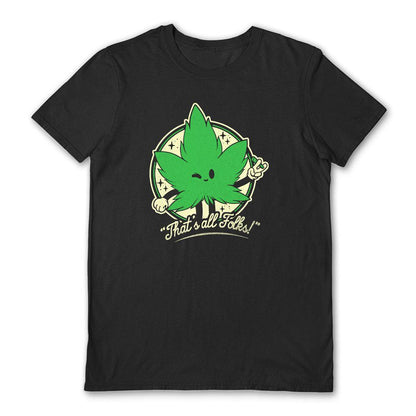 Black - Front - Ilustrata Unisex Adult That´s All Smokers T-Shirt