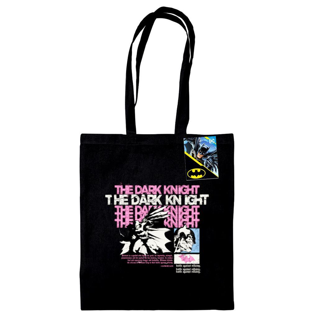 Black - Front - Batman The Dark Knight Tote Bag