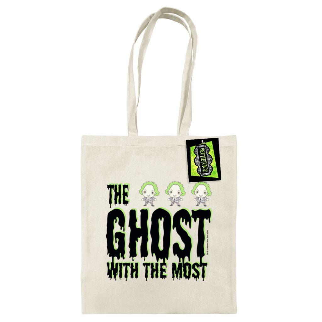 Natural - Front - Beetlejuice The Ghost With The Most Tote Bag