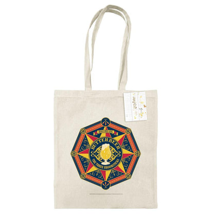 Natural - Front - Harry Potter Butterbeer The Three Broomsticks Tote Bag
