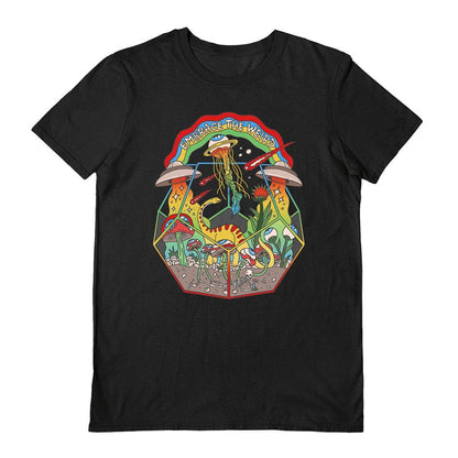 Black - Front - Letter Shoppe Unisex Adult Embrace the Weird T-Shirt