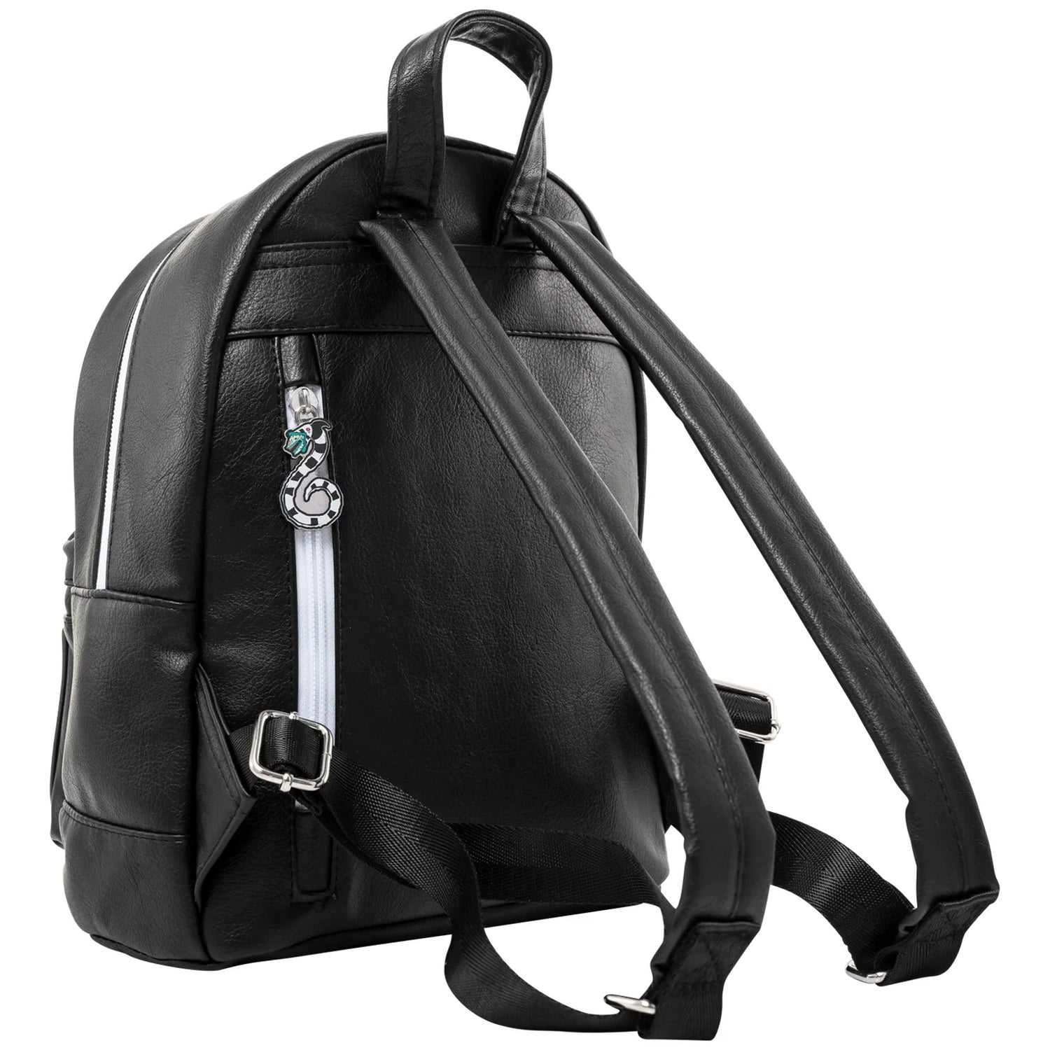 Black-White-Red - Back - Beetlejuice Beetlejuice Stripe Backpack