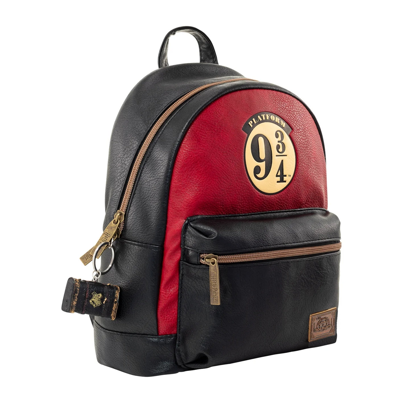 Maroon-Black - Side - Harry Potter Platform 9 3-4 Backpack