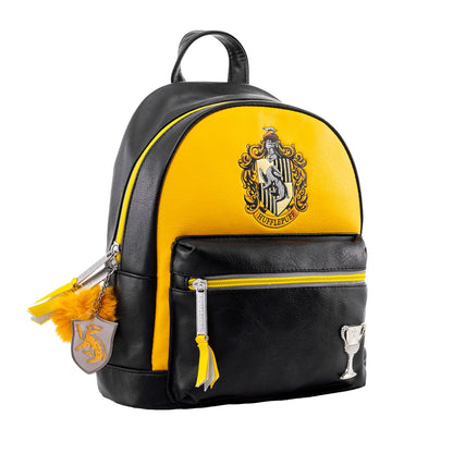 Yellow-Black - Side - Harry Potter Hufflepuff Backpack