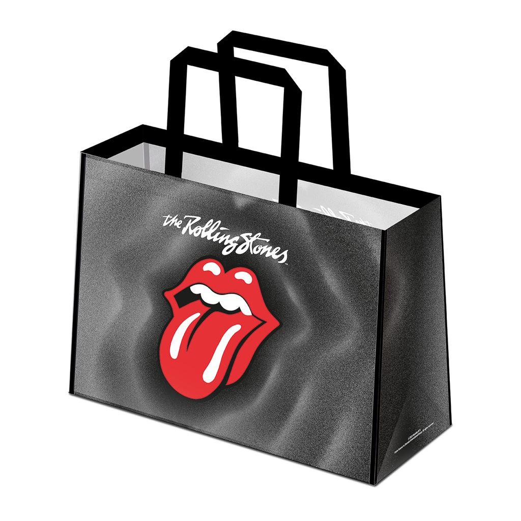 Black-Red - Front - The Rolling Stones Rock ´N´ Roll Tote Bag