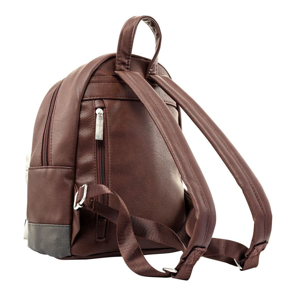 Brown-White - Back - Attack on Titan Season 3 Fashion Levi Ackerman Backpack
