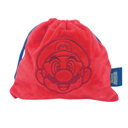Blue-Red - Back - Super Mario Mario Travel Pillow