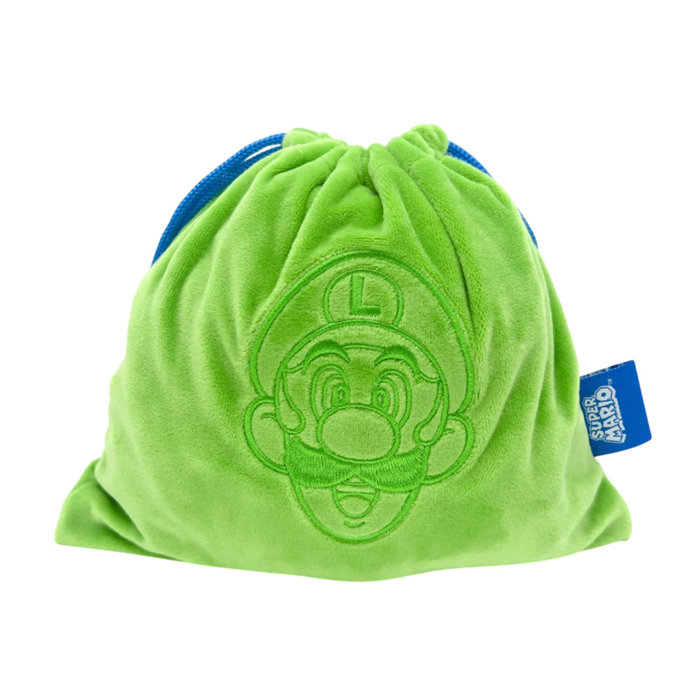 Blue-Green - Back - Super Mario Luigi Travel Pillow