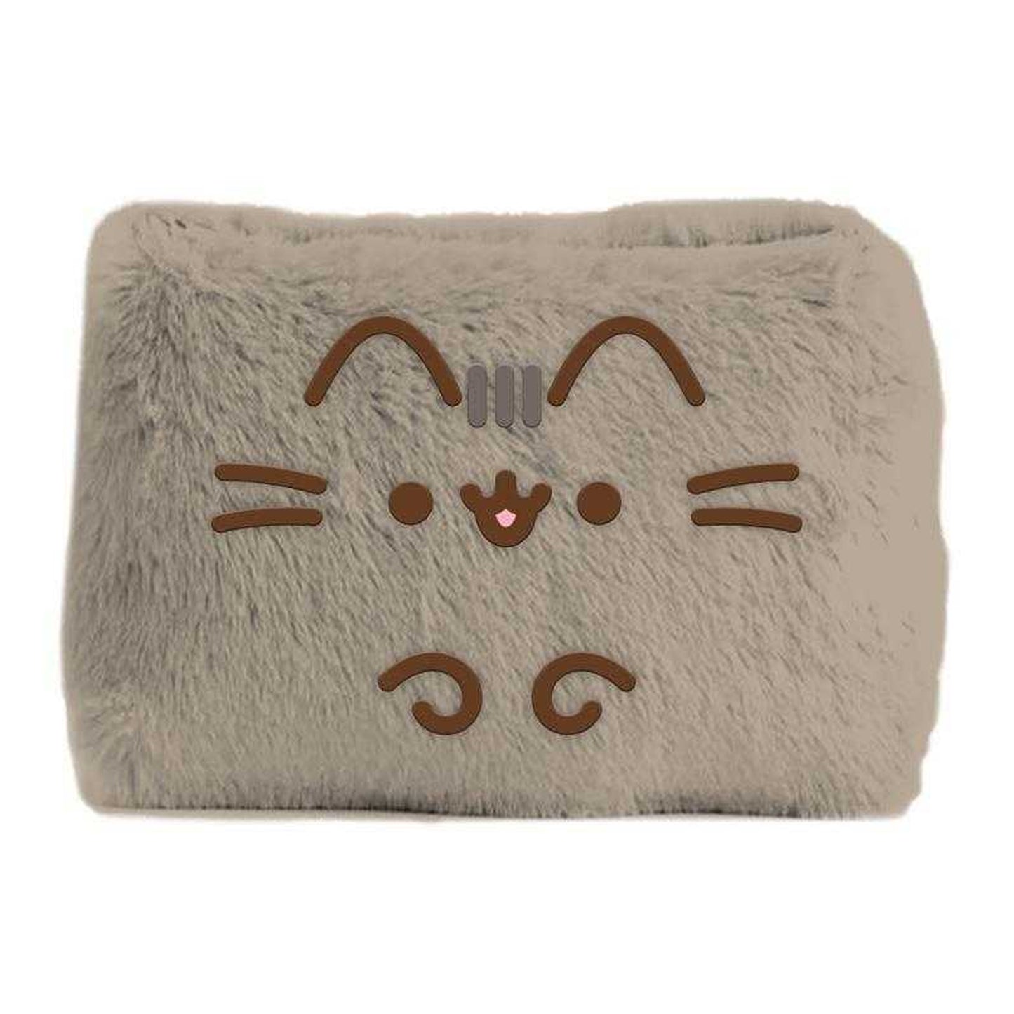 Beige - Front - Pusheen Playful Plush Pencil Case