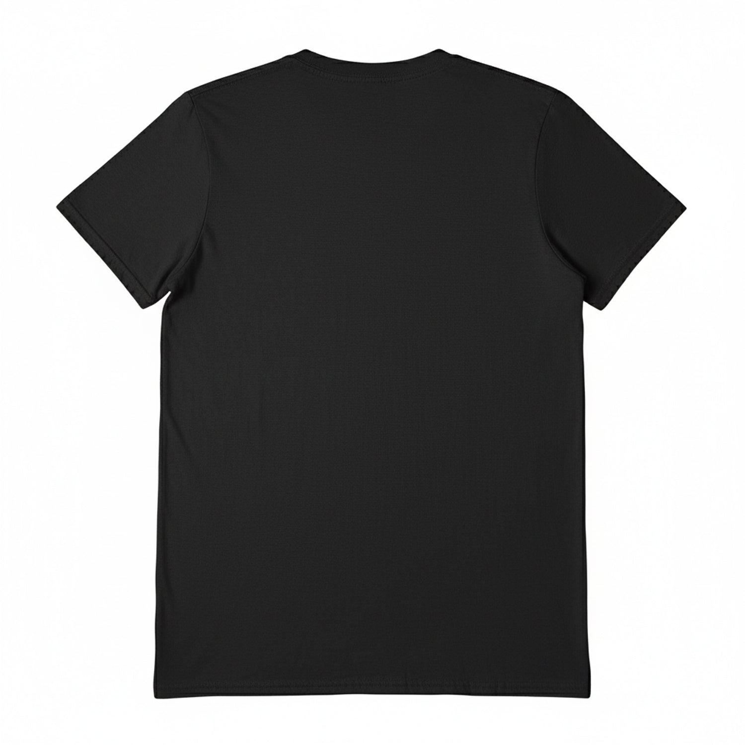Black - Back - Stranger Things 5 Unisex Adult Flaming T-Shirt