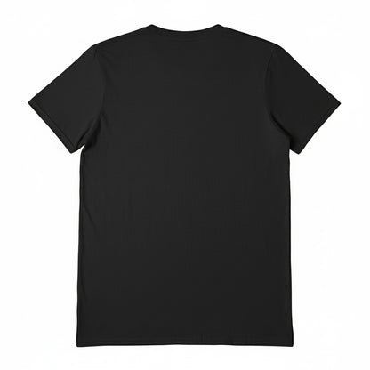 Black - Back - Stranger Things 5 Unisex Adult Flaming T-Shirt