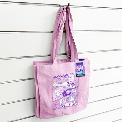 Light Pink - Side - K-Pop Demon Hunters Huntr-X Tote Bag