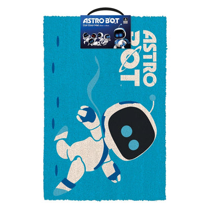 Blue - Front - Astro Bot Coir Running Door Mat
