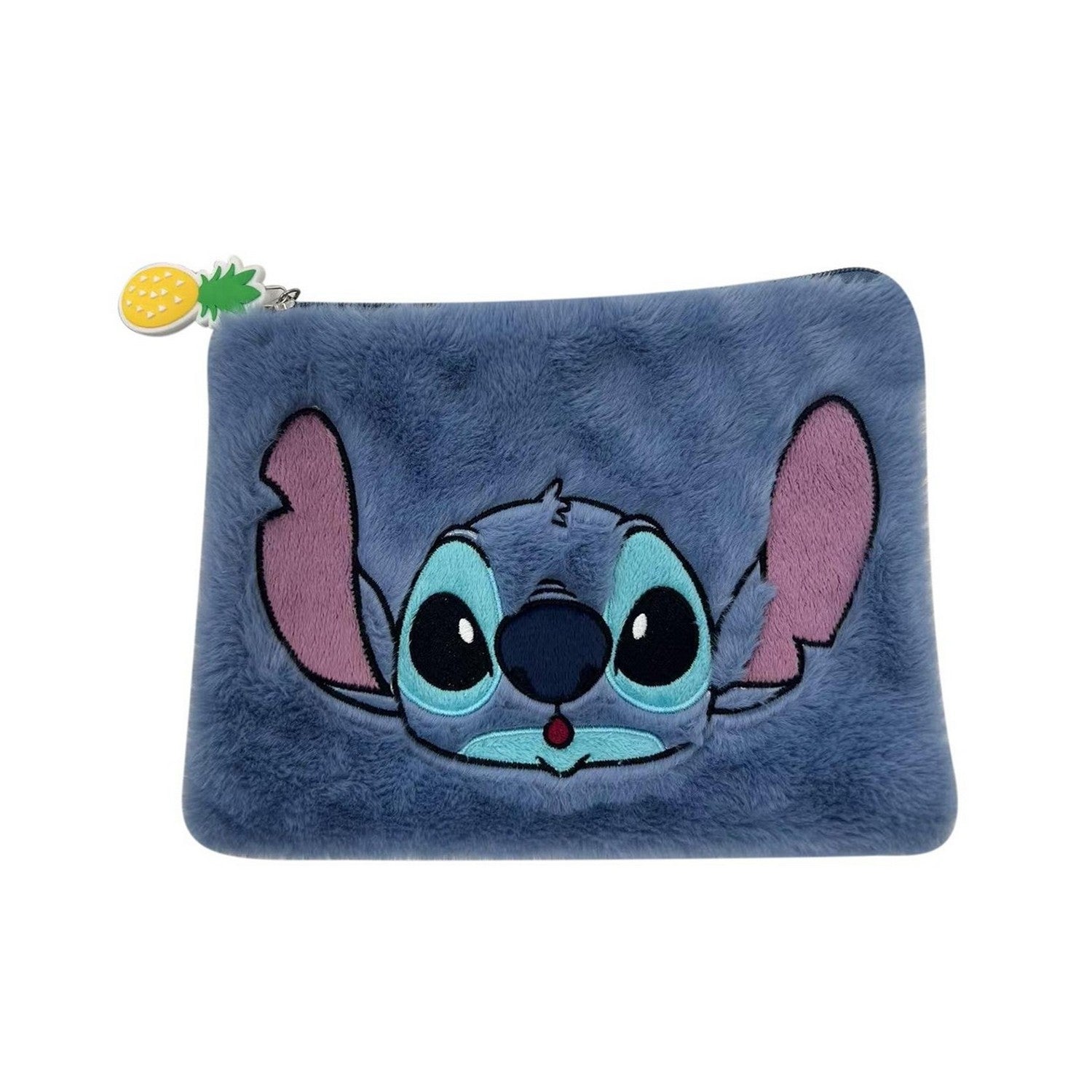 Blue - Front - Lilo & Stitch Plush Pencil Case