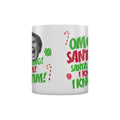 White-Green-Red - Back - Elf Omg Santa Mug