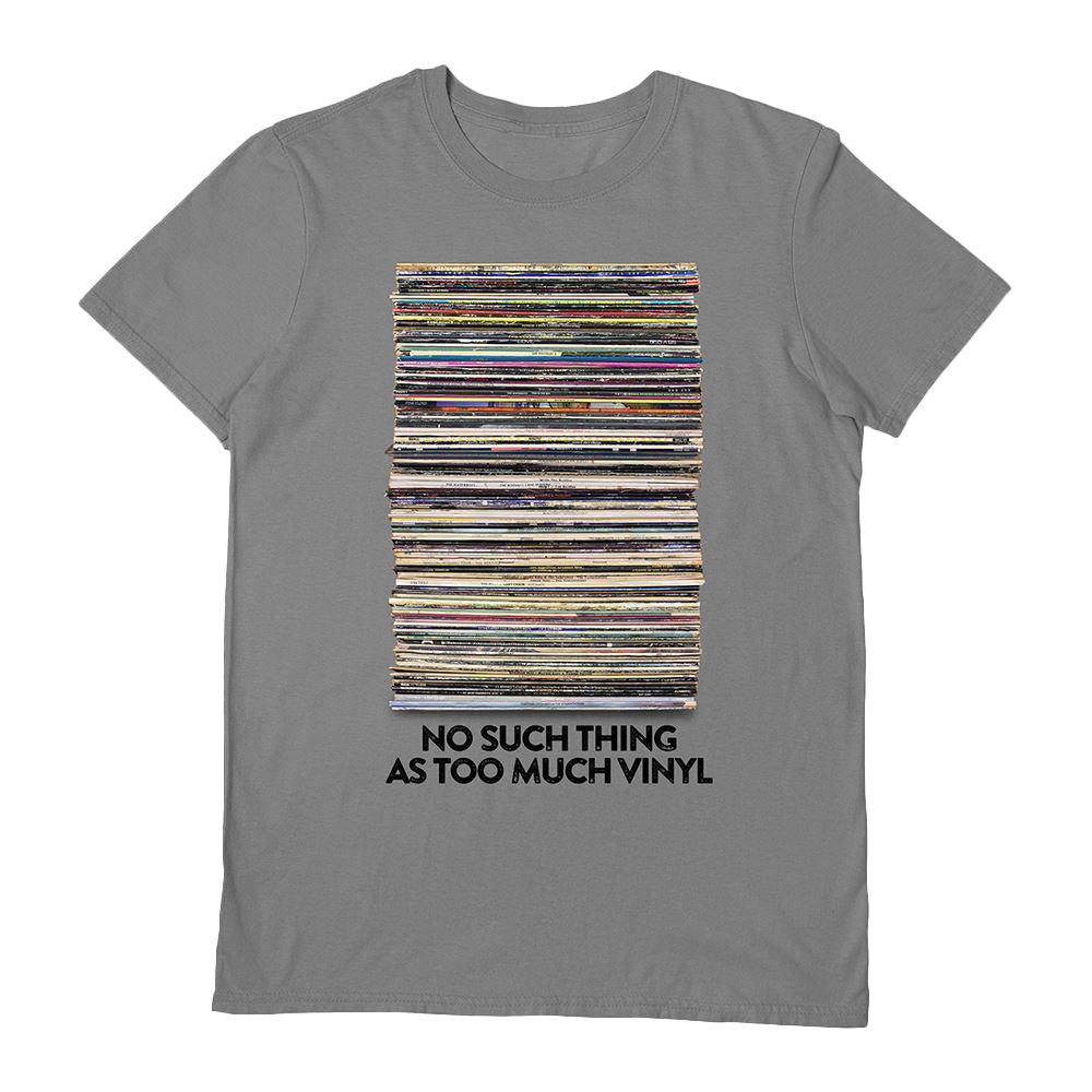 Grey - Front - Pyramid International Unisex Adult Too Much Vinyl T-Shirt