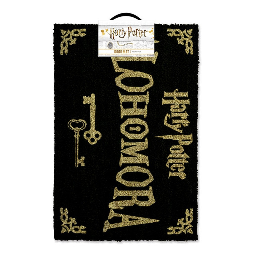 Black-Tan - Front - Harry Potter Alohomora Door Mat
