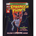 Black - Side - Stranger Things Unisex Adult Comic Cover Long-Sleeved T-Shirt