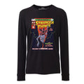 Black - Front - Stranger Things Unisex Adult Comic Cover Long-Sleeved T-Shirt