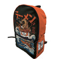 Black-Orange-Blue - Front - Ilustrata Great Ramen Backpack