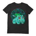 Black-Green - Front - Minor Threat Unisex Adult Bulbathulhu T-Shirt