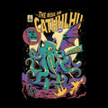 Black - Back - Ilustrata Unisex Adult Rise Of Cathulhu T-Shirt