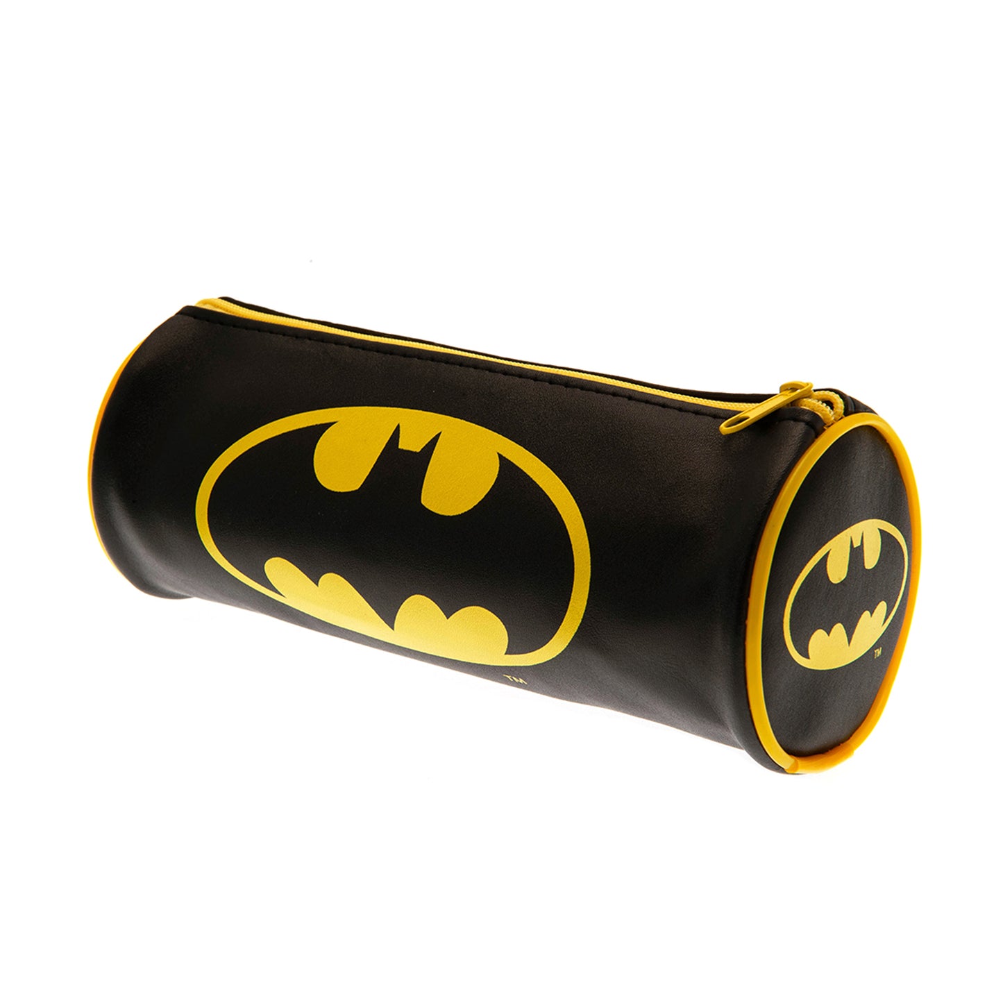 Black-Yellow - Back - Batman Core Barrel Pencil Case